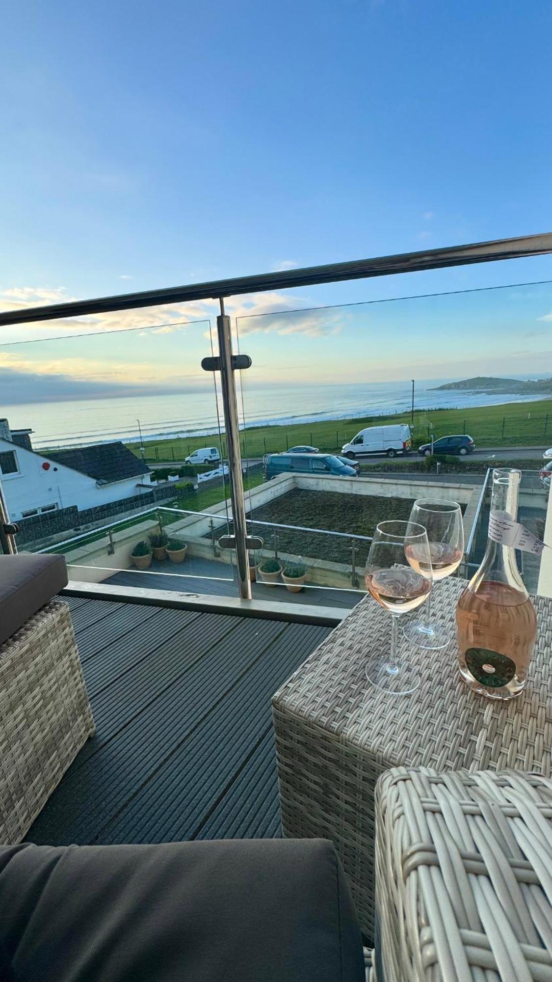 6 Ocean Gate Apartment New Quay Exterior foto